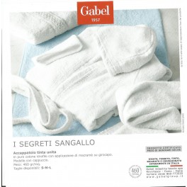 Accappatoio A Scialle I Segreti Sangallo Accappatoio A Scialle I Segreti Sangallo